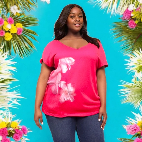 Just My Size Tops - EUC JUST MY SIZE TEE SIZE  4X